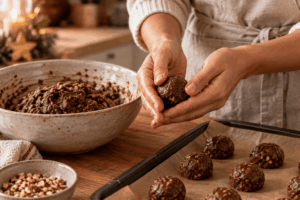 Lebkuchen mit Datteln vegan