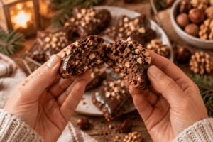Abschnitt zuckerfreier Lebkuchen
