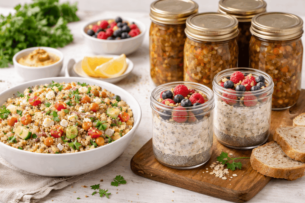 Mealprep in der Schwangerschaft: Gesunde Rezepte bei Schwangerschaftsdiabetes