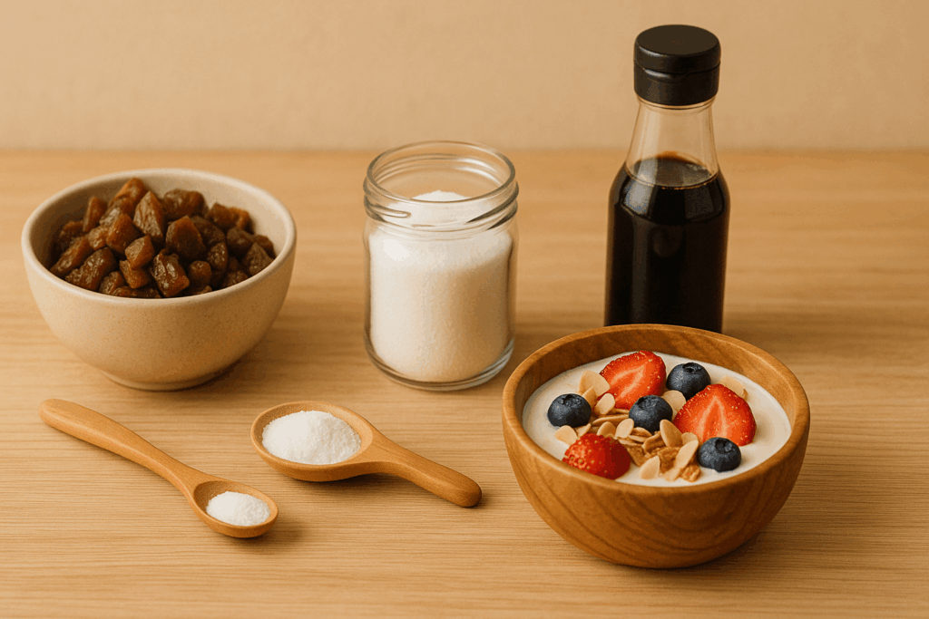 3 natürliche Süßungsmittel – wenn du auf Zucker verzichten, aber nicht auf Süße