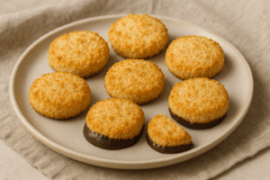 Knusprige Kokos-Mandel-Taler