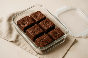 Brownies richtig aufbewahren