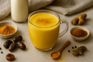 Goldene Milch – warm, würzig, super gesund