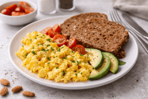 Frühstück (zuckerarm & sattmachend)