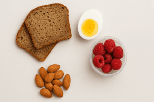 Kombi aus Eiweiß + Fett + Ballaststoffen