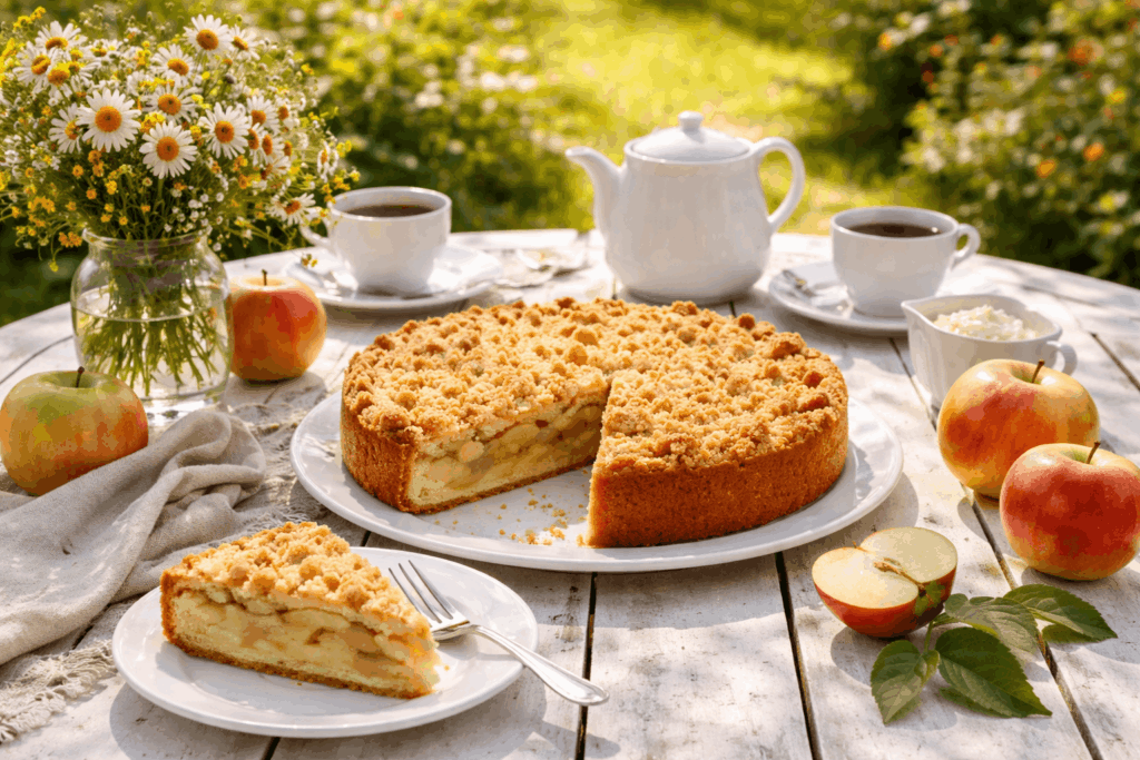 Omas bester Apfelkuchen – ganz ohne Zucker (und trotzdem mega saftig)