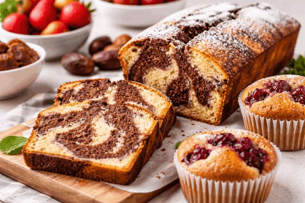 Marmorkuchen ohne Zucker – der Klassiker, der wirklich saftig bleibt (in genialen Varianten)