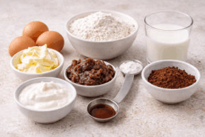 Klassischer Marmorkuchen ohne Zucker