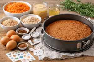 Karottenkuchen zuckerfrei