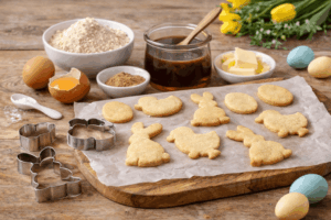 Osterkekse (Mürbeteig)