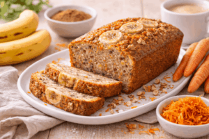 Bananenkuchen mit Karotte