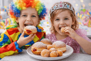 Zuckerfreie Berliner/Krapfen und Quarkbällchen