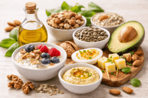 Protein + Fett = satt & ruhig