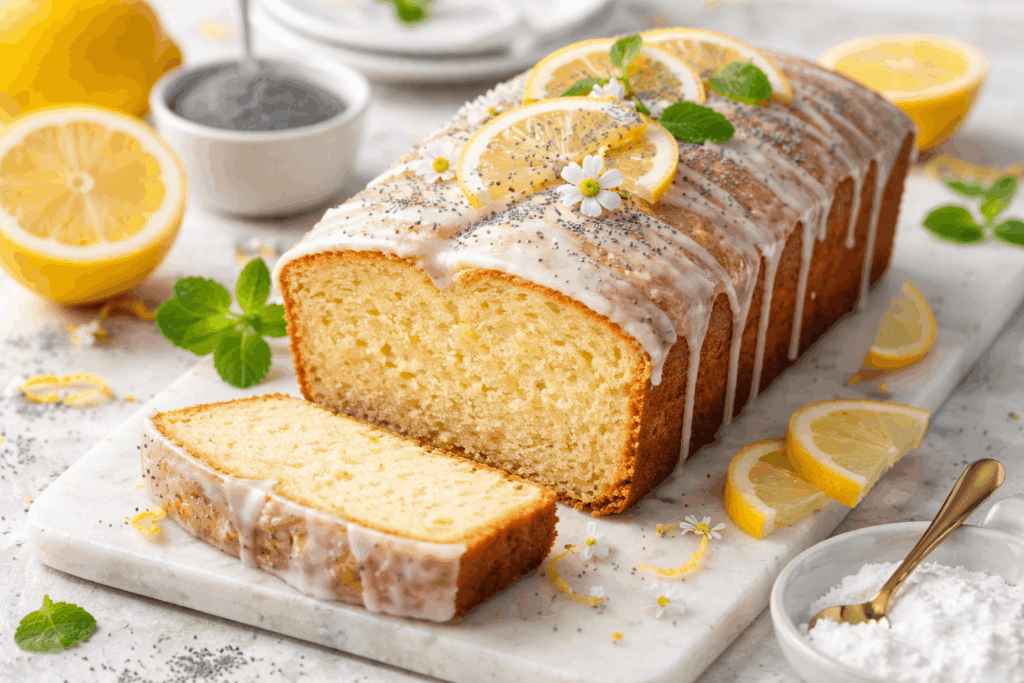 Zitronenkuchen ohne Zucker, der wirklich saftig ist (und nicht nach Verzicht schmeckt)