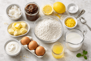 Zitronenkuchen ohne Zucker