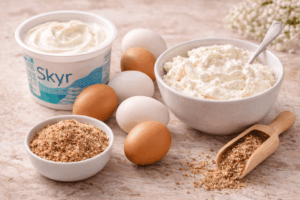 Zuckerfrei backen High Protein