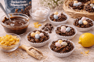 Schoko-Nester ohne Zucker