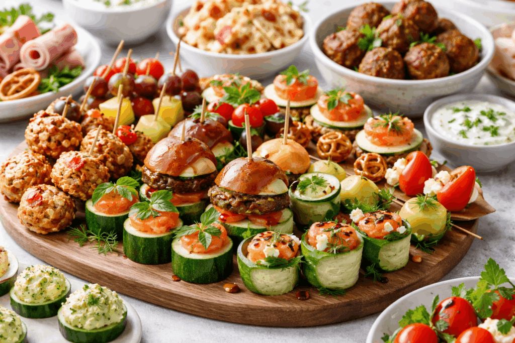 15 Fingerfood Rezepte kalt – zuckerfrei & perfekt zum Vorbereiten (die Gäste werden sie lieben)