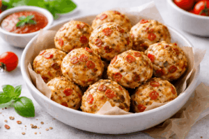 Pizzabällchen ohne Zucker