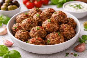 Mediterrane Mini-Frikadellen