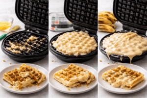 Wieso klebt Waffelteig im Waffeleisen?