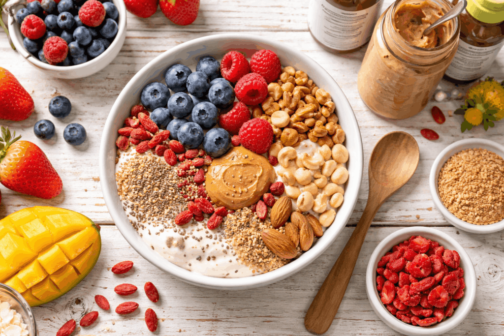 Gesunde Joghurt Bowl: Die genial einfachen Rezepte, die dich durch Frühling & Sommer retten (ohne Zucker-Stress)