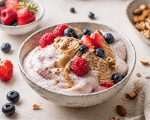 Joghurt Eis ohne Zucker