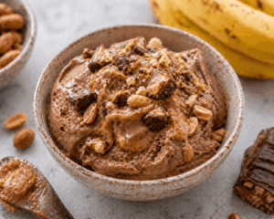 Snickers Eis ohne Zucker