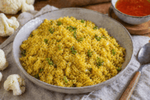 Blumenkohlreis mit Curry