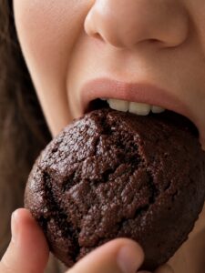 saftige Schokomuffins ohne Zucker