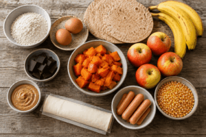 zuckerfreie Snacks zur Halloweenparty