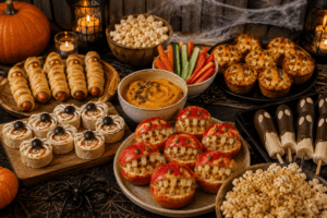 Halloween-Snacks für Kinder ohne Zucker
