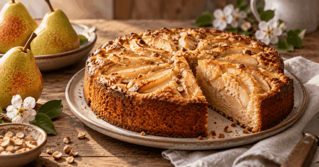 Birnenkuchen ohne Zucker – saftig, gelingsicher, perfekt für Gäste